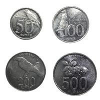 Индонезия набор монет (4 шт), 1999-2003