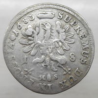 18 грошей (Орт) Пруссия, 1685 г.