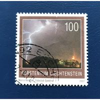 Лихтенштейн 2007 год Город Молния Явления Природы Mi:1465 Гашеная