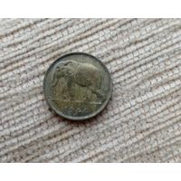 Werty71 Бельгийское Конго 1 франк 1944 Слон