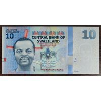 Свазиленд 10 эмалангени 2010 г UNC Распродажа коллекции