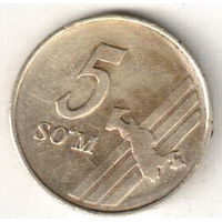 Узбекистан 5 сум 2001
