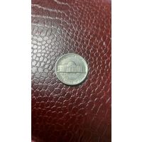Монета 5 центов 1983г. США. Неплохая!