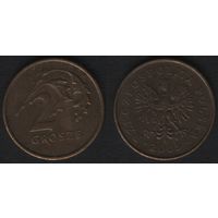 Польша y277 2 грош 2005 год (mw) (f2
