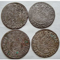 Драйпелькер.Густав II Адольф. Рига. Шведская оккупация Ливонии 1622 (цена за все)