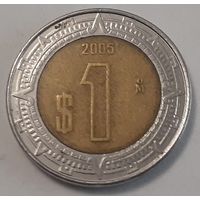 Мексика 1 песо, 2005 (5-5-86)