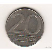 Польша, 20 zlotych, 1990