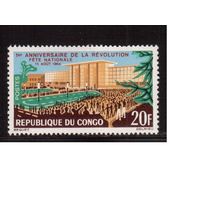 Конго-1964,(Мих.56)  **  ,  1-год. революции