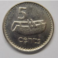 Фиджи 5 центов 2000 г