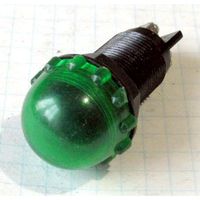 Светосигнальная арматура (светильник) с зелёным светофильтром