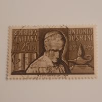 Италия 1955. 100 летие Antonio Rosmini