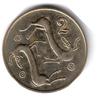 Кипр. 2 цента. 1994 г.