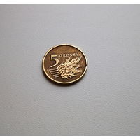5 грошей 2001, Польша. лот п-2