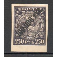 Вспомогательный стандартный выпуск РСФСР 1922 год 1 марка