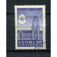 Финляндия - 1955 - г. Лахти - Ратуша и Герб - [Mi. 446] - полная серия - 1 марка. Гашеная.  (Лот 157AH)