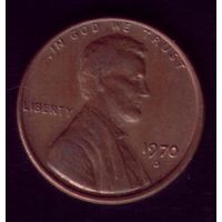 1 цент 1970 год D США