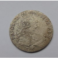 6 грошей 1755 год.