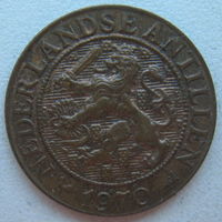 Нидерландские Антильские острова 1 цент 1970 г.