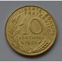Франция, 10 сантимов 1985 г.
