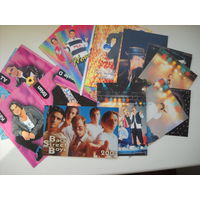 21 коллекционная открытка группы Back Street Boys.