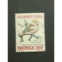 Швеция 1984. Рождественская почта. Птицы