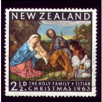 1 марка 1963 год Новая Зеландия 427