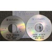 CD MP3 полная студийная дискография PAPA ROACH - 2 CD.