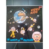 VIDEO KIDS - The Invasion Of The Spacepeckers 84 Polydor Germany NM/EX+