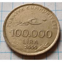 Турция 100.000 лир, 2000     ( 4-7-5 )