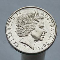 Австралия 20 центов 2001