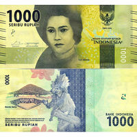 Индонезия 1000 Рупий 2016 UNC П1-116