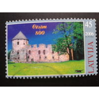 Латвия 2006 замок Ливонского ордена в Вендене