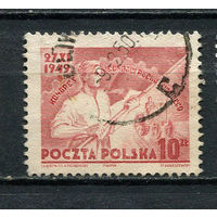 Польша - 1949 - Народное движение за единство 10Zt - [Mi.540] - 1 марка. Гашеная.  (Лот 11ET)-T5P1