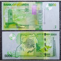 5000 шиллингов Уганда 2013 г. UNC
