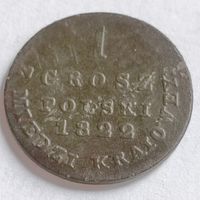 1 грош 1822 IB.