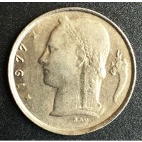 Бельгия, 1 франк 1977, BELGIE