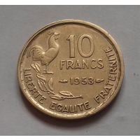 10 франков, Франция 1953 г.