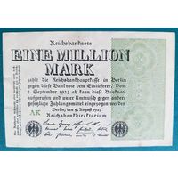 1000000  марок 1923  REICHSBANKNOTE  Веймарская республика  Берлин EINE MILLION MARK