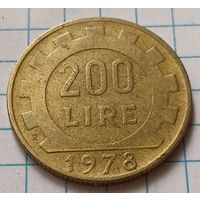 Италия 200 лир, 1978    ( 2-8-2 )