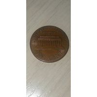 США 1 цент 1990г. Б/б