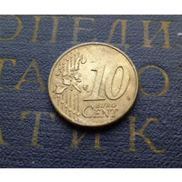 10 евроцентов 2002 (D) Германия #01