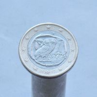 Греция 1 евро 2002 S в звезде