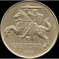 Литва 50 центов 1997 г. КМ 108 (17-16)