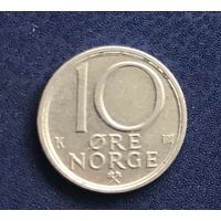 Норвегия 10 эре 1988