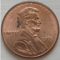1 цент 2005 США. Возможен обмен