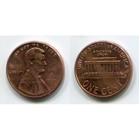 США. 1 цент (1997, XF)