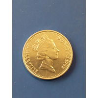 10 пенсов Великобритания 1992 год