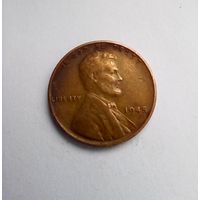 1 цент США 1945 б/б