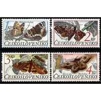 Фауна 1987 Чехословакия Европейские Бабочки MNH** (МАЙ