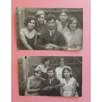 Фото "Трио: я, мандолина и мои дамы", Гомель, 1932 г.